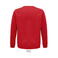 Sudadera sostenible unisex Space. Color rojo.