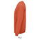 Sudadera sostenible unisex Space. Color naranja tostado.