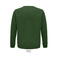 Sudadera sostenible unisex Space. Color verde botella.