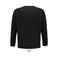 Sudadera sostenible unisex Space. Color negro.