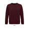 Sudadera sostenible unisex Space. Color rojo burdeos.