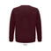 Sudadera sostenible unisex Space. Color rojo burdeos.