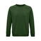 Sudadera sostenible unisex Space. Color verde botella.