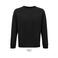Sudadera sostenible unisex Space. Color negro.