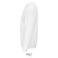 Sudadera sostenible unisex Space. Color blanco.