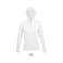 Sudadera con capucha mujer Spencer Women. Color blanco.