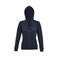 Sudadera con capucha mujer Spencer Women. Color azul profundo.