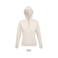Sudadera con capucha mujer Spencer Women. Color rosa crema.