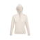 Sudadera con capucha mujer Spencer Women. Color rosa crema.