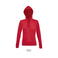 Sudadera con capucha mujer Spencer Women. Color rojo.