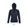 Sudadera con capucha mujer Spencer Women. Color azul profundo.