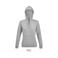 Sudadera con capucha mujer Spencer Women. Color gris mezcla.