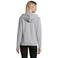 Sudadera con capucha y cremallera mujer Spike Women. Color gris mezcla.
