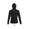 Sudadera con capucha y cremallera mujer Spike Women. Color negro.