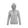 Sudadera con capucha y cremallera mujer Spike Women. Color gris mezcla.