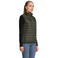 Chaleco acolchado mujer Stream Bw Women. Color verde militar.