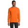 Sudadera unisex Supreme. Color naranja.
