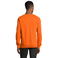 Sudadera unisex Supreme. Color naranja.