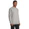 Sudadera unisex Supreme. Color gris mezcla.