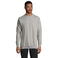 Sudadera unisex Supreme. Color gris mezcla.