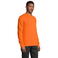 Sudadera unisex Supreme. Color naranja.