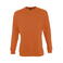 Sudadera unisex Supreme. Color naranja.