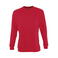 Sudadera unisex Supreme. Color rojo.