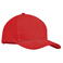 Gorra beisbol Tekapo. Color rojo vivo.
