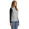 Chaleco acolchado mujer Wave Women. Color gris metálico.