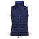 Chaleco acolchado mujer Wave Women. Color azul marino.
