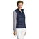 Chaleco acolchado mujer Wilson Bw Women. Color azul profundo.