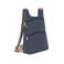 Mochila sostenible NS120. Color azul horizonte/arena del desierto/raya azul horizonte.