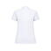 Polo orgánico mujer NS208. Color blanco.