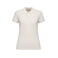 Polo orgánico mujer NS208. Color marfil.