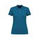 Polo orgánico mujer NS208. Color azul zafiro.