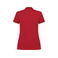 Polo orgánico mujer NS208. Color rojo amapola.