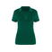 Polo de rizo sostenible mujer NS228. Color verde malaquita.