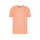 Camiseta reciclada orgánica unisex NS300. Color albaricoque.
