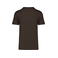 Camiseta reciclada orgánica unisex NS300. Color chocolate intenso.