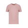 Camiseta reciclada orgánica unisex NS300. Color rosa pétalo.