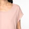 Camiseta mangas vueltas orgánica mujer NS309. .