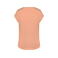 Camiseta oversize reciclada mujer NS312. Color albaricoque.
