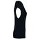 Camiseta oversize reciclada mujer NS312. Color negro.