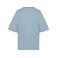 Camiseta oversize orgánica mujer NS313. Color aguamarina.