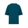 Camiseta oversize orgánica mujer NS313. Color verde pavo real.