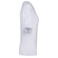 Camiseta oversize orgánica mujer NS313. Color blanco.