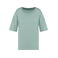 Camiseta oversize orgánica mujer NS313. Color verde jade.