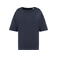 Camiseta oversize orgánica mujer NS313. Color azul marino.