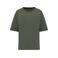 Camiseta oversize orgánica mujer NS313. Color caqui orgánico.
