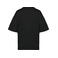 Camiseta oversize orgánica mujer NS313. Color negro.